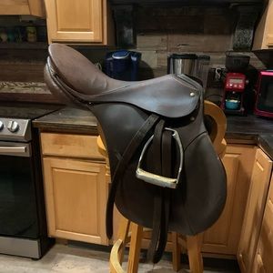 Used 17.5 Inch G Passier Hannover PS Baum All Purpose English Saddle